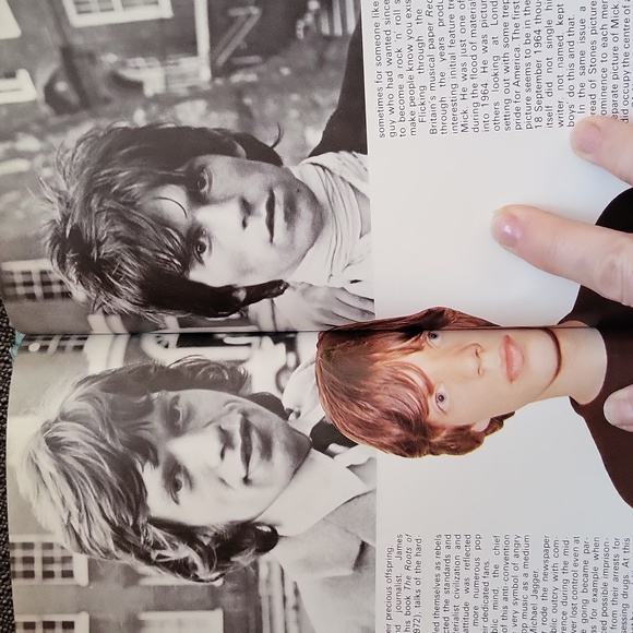 5 FOR $25 The Rolling Stones by Tony Jasper Hardcover over 100 photos - Picture 5 of 7